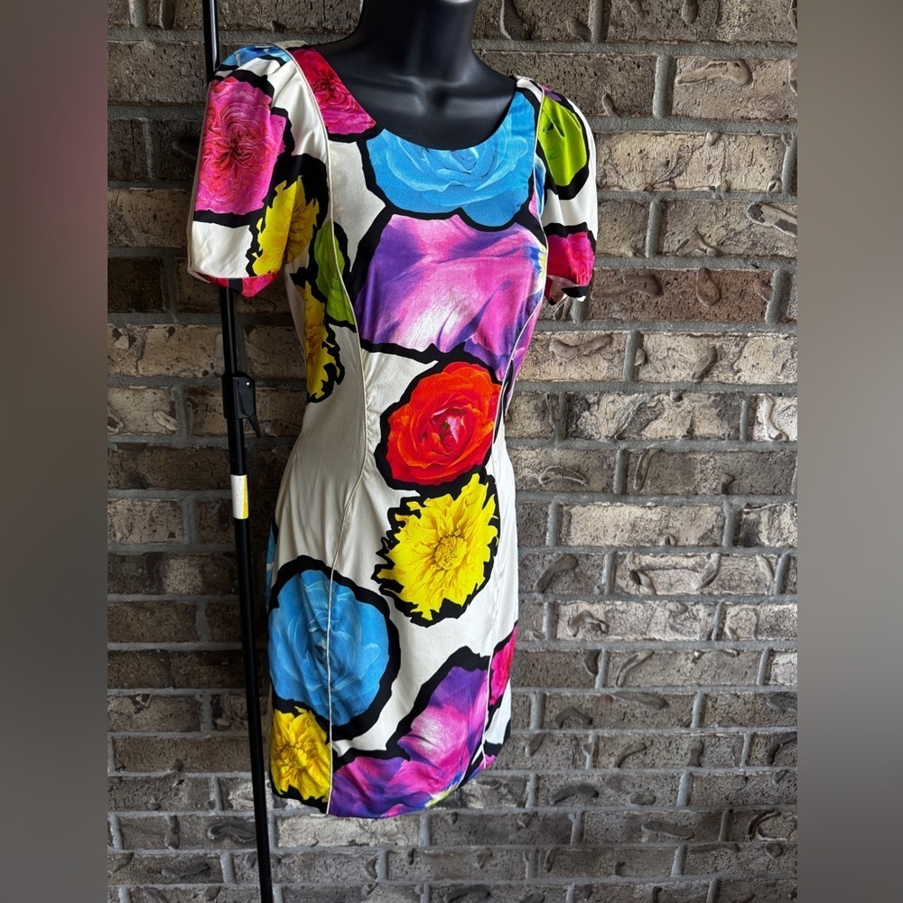 Roberto Cavalli NWT Floral Print Dress IT 40 (US 4–6) – Rare Style RPT910 SS908 - Picture 2 of 12